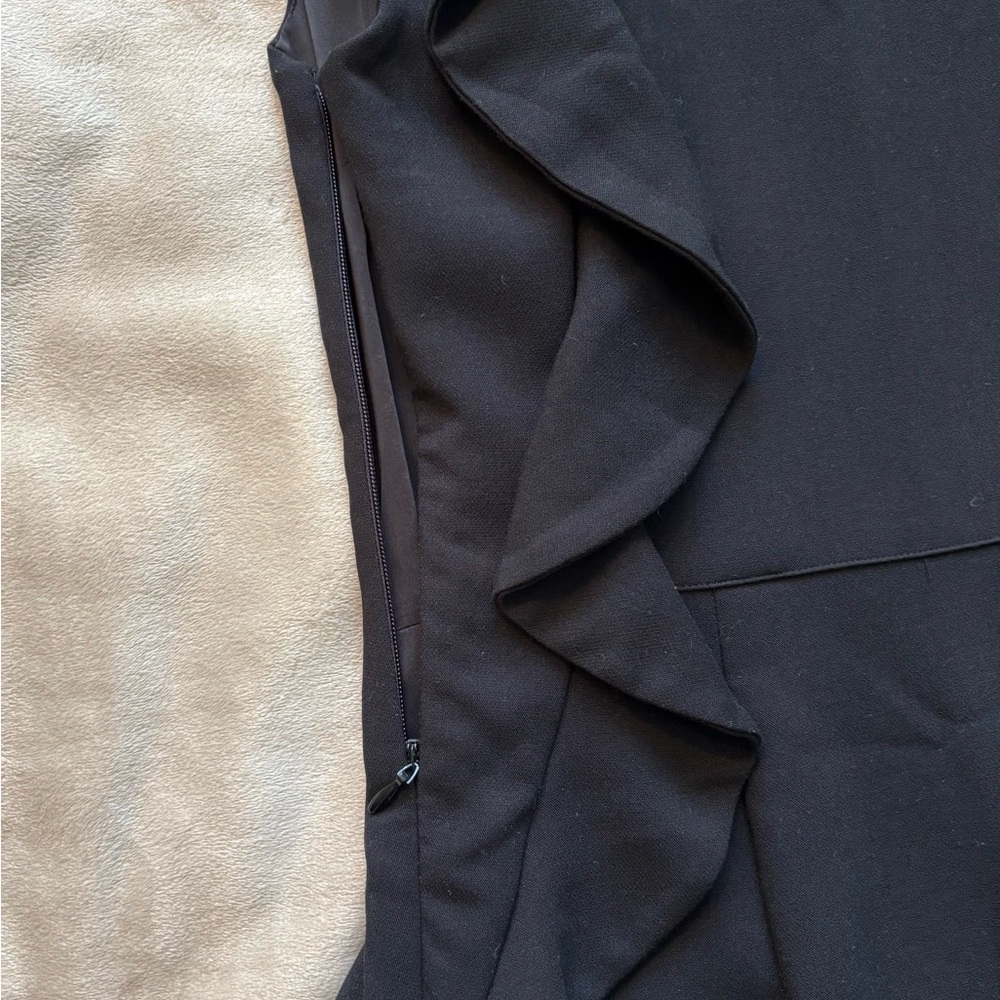 RW&CO. Midnight Asymmetrical Ruffle Dress - Picture 7 of 7